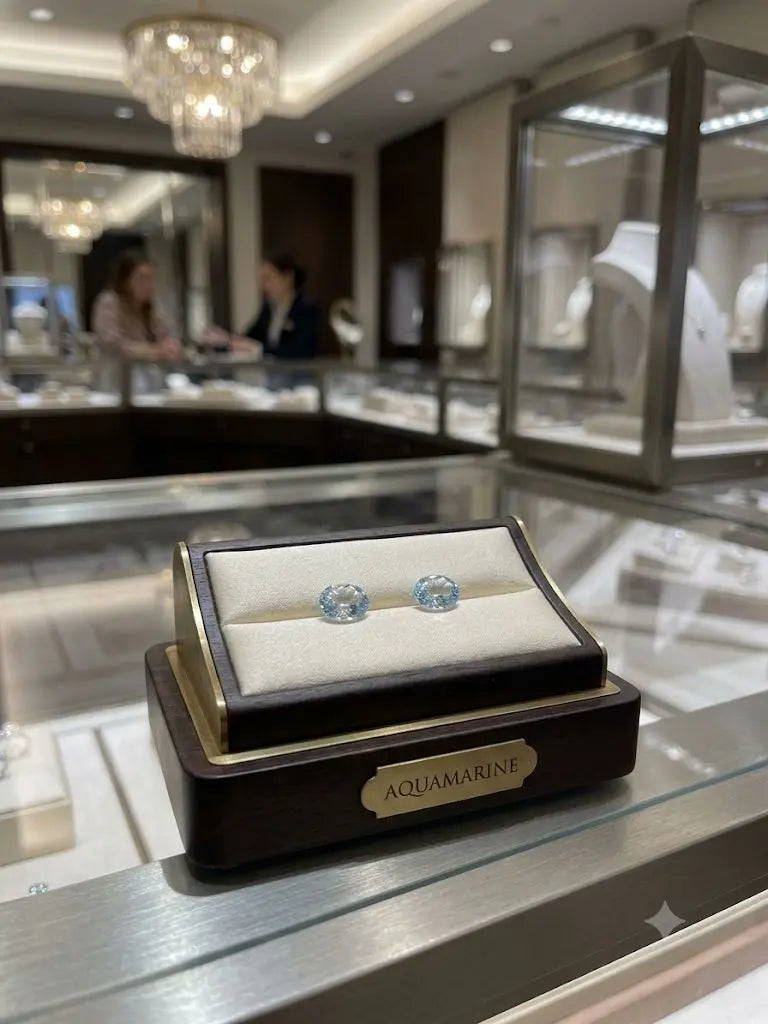 AAA+ Certified Quality Natural Aquamarine, Oval Shaped, lite Blue Colored, Weight 0.24Ct.,Dimensions 5x3mm. Refractive Index, Gem237